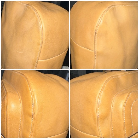 COACH Chelsea Turnlock Satchel w/Removable Shoulder Strap in Tan, COA Included! - Picture 15 of 16